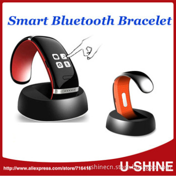 Shenzhen Guangzhou smart watch bluetooth bracelet with hands free & music player factoty manufacture for iphone 4s 4c 5s 6s
